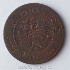 Rusko - 2 kopějka 1868