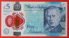 Anglie - 5 Pounds 2023