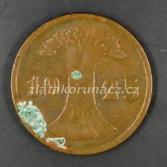 Německo - 2 Reichspfennig 1925 F
