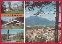 Liptovský Hrádok - pohled na město