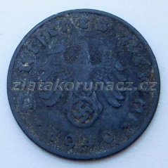 Německo - 1 Reichspfennig 1940 D