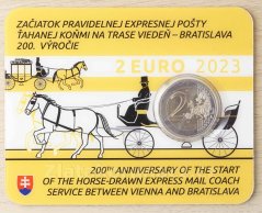 2023 - 2€ - Expresní pošta - sběratelská karta