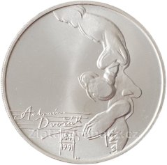 1991 - 100Kčs - A.Dvořák - Standart