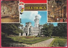 Hluboká nad Vltavou - Zámek koláž
