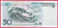 Čína - 50 Yuan 1999