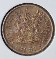 Afrika jižní (Jihoafrická rep.) - 1 cent 1987