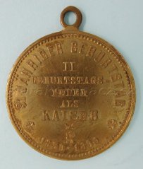 Německo - Wilhelm II. - 31. narozeniny císaře