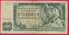 Československo - 100 Korun -1961 P 47