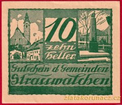 Strasswalchen - 10 haléřů - 1920