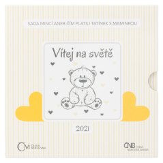 Sada oběžných mincí 2021 - Vítej na světě
