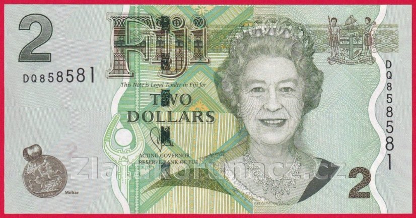 Fiji - 2 Dollars 2011