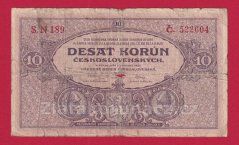 10 korun 1927 s. N 189
