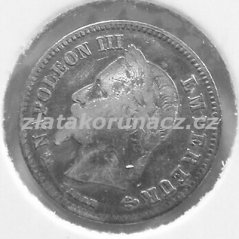 Francie - 20 centimes 1866 K