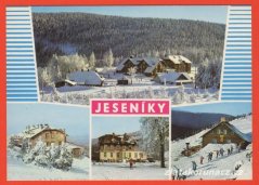 Jeseníky - chaty - zima