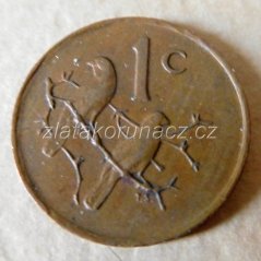 Afrika jižní (Jihoafrická rep.) - 1 cent 1975