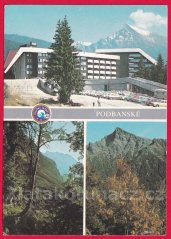 Podbanské - Pohled na Kriváň z Koprové doliny