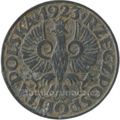 Polsko - 20 groszy 1923 zinek