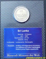 Sri Lanka - 10 Rupees - 1998