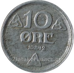 Norsko - 10 ore 1942