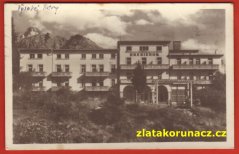 Vysoké Tatry -Hrebienok 1267m Zotavovňa ROH - Zdravá generácia
