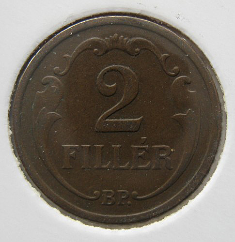 Maďarsko - 2 fillér 1938 BP