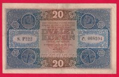 20 Korun 1919 P 222