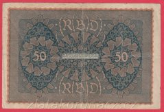 Německo - 50 mark 24.6.1919 - série ADBa-pořadí 1