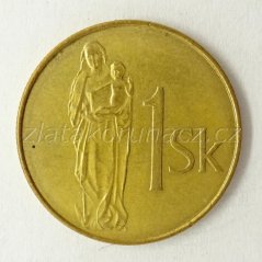 1 koruna - 2005