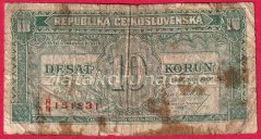 10 Kčs b.l.1945 RD