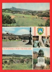 Rovensko pod Troskami - Náměstí, pionýrský tábor TOS Varnsdorf, Dřevěná zvonice