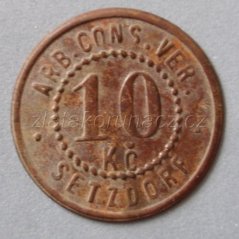 10 Kč Arb.Cons.Ver. Vápenná