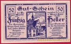 Weyer-Land - 50 haléřů - 1920