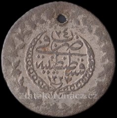 Přívěsek z mince Turecko - 10 para 1223/24