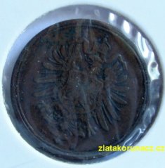 Německo - 1 Reich Pfennig 1888 E
