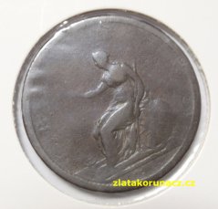 Anglie - 1 penny 1806