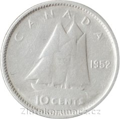 Kanada - 10 cents 1952