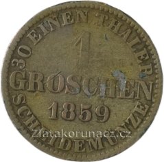 Hannover - 1 groschen 1859