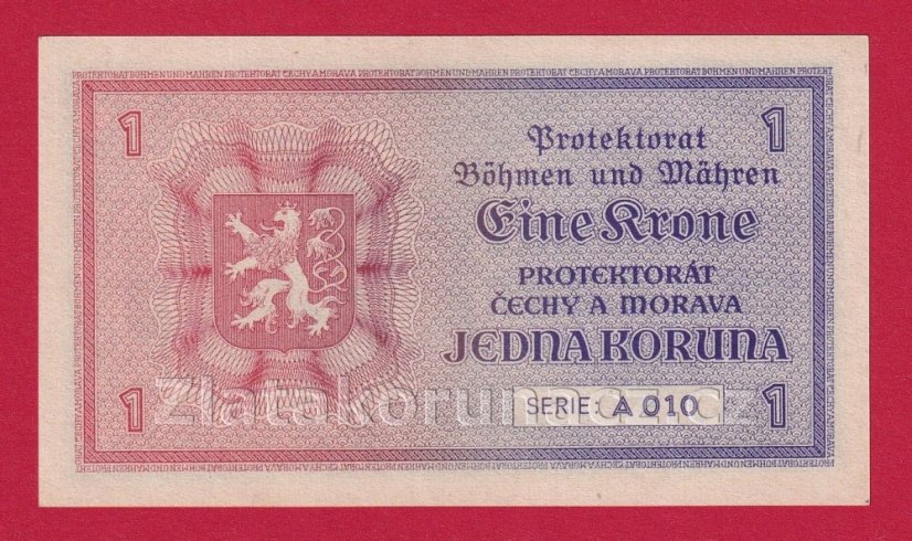 1 koruna 1940 A 010