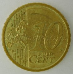 Itálie - 10 Cent 2008