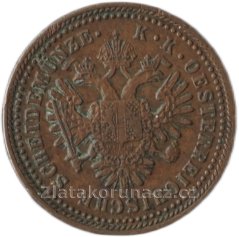 1 krejcar 1851 A