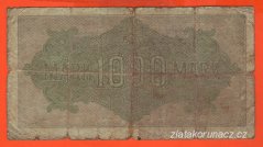 Německo - 1000 mark 15.9.1922 - série S-MM