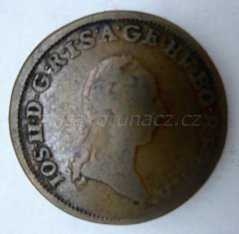 1/2 Krejcar 1782 A