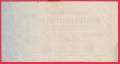 Německo - 500 mark 7.7.1922 - série D - zel..7 m.č.