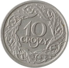Polsko - 10 groszy 1923