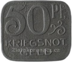 Německo - Schwäbisch Hall - 50 pfennig 1918