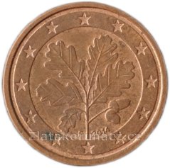 Německo - 1 Cent 2014 F