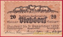 Viehdorf  - 20 haléřů - 1920