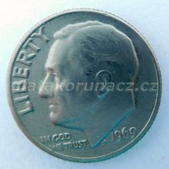 USA - 1 dime 1969