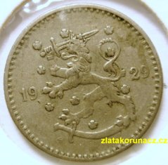 Finsko - 1 markkaa 1929 S