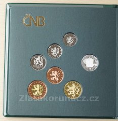Sada mincí 2018 - Proof - Semišový obal